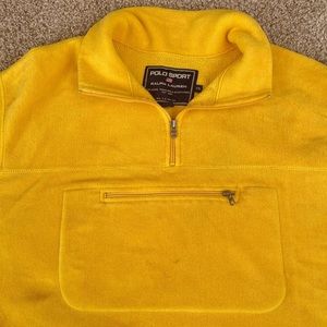 Ralph Lauren Polo Sport Yellow fleece XXL $35